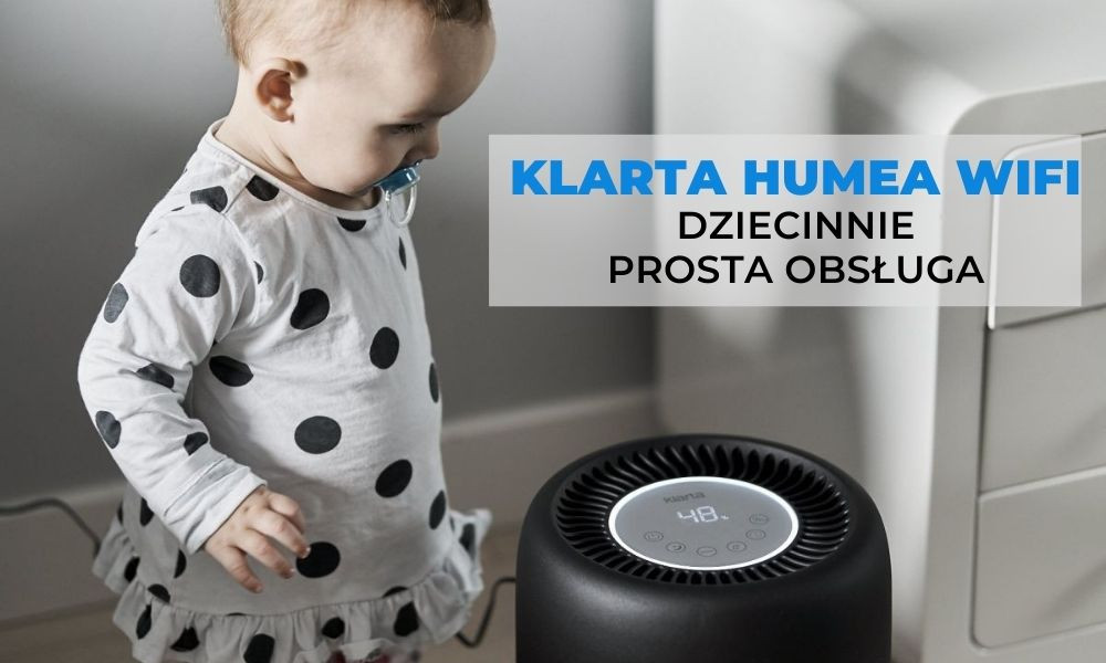 Klarta humea wifi dziecinnie prosta obsługa