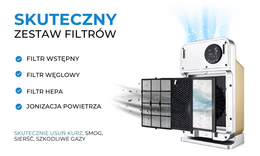 oczyszczacz klarta skuteczny zestaw filtrów