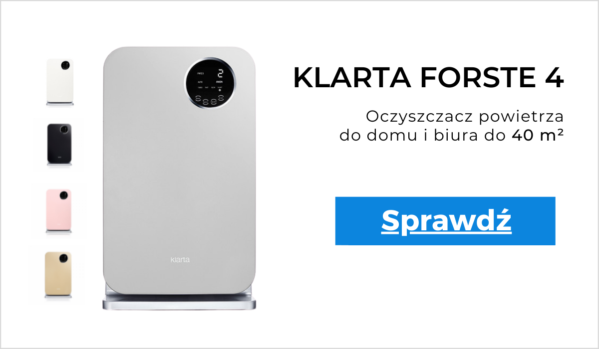 klarta forste 4 oczyszczacz powietrza do domu i biura