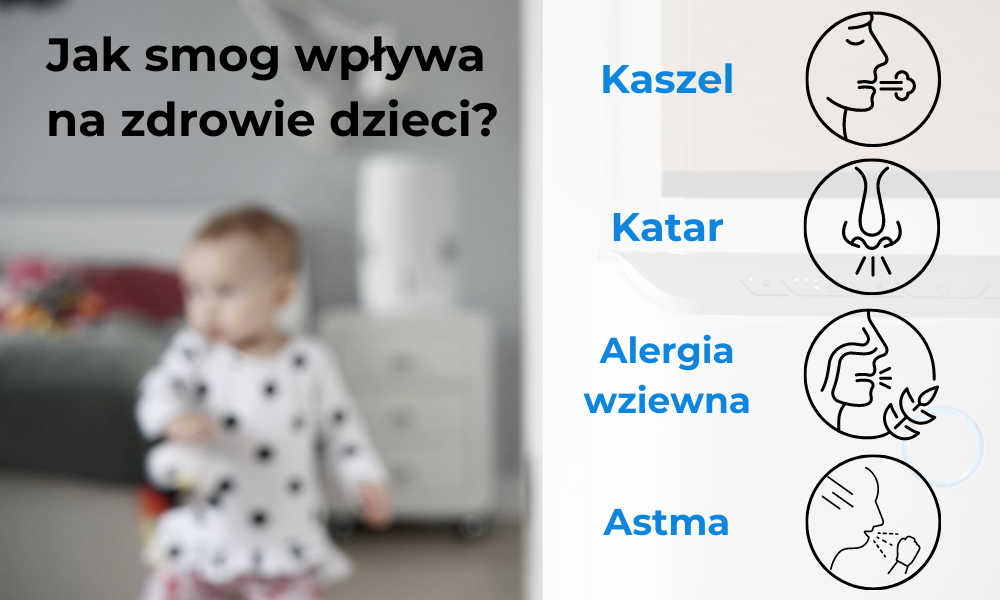 wpływ smogu na zdrowie dziecka