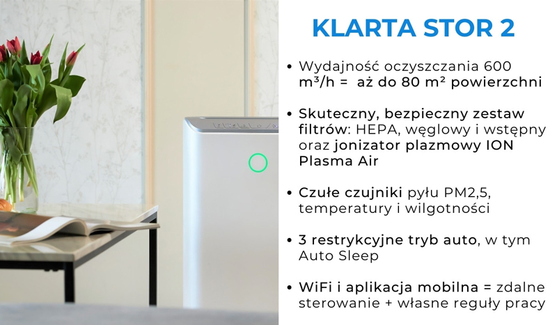 Klarta Stor 2 najważniejsze cechy